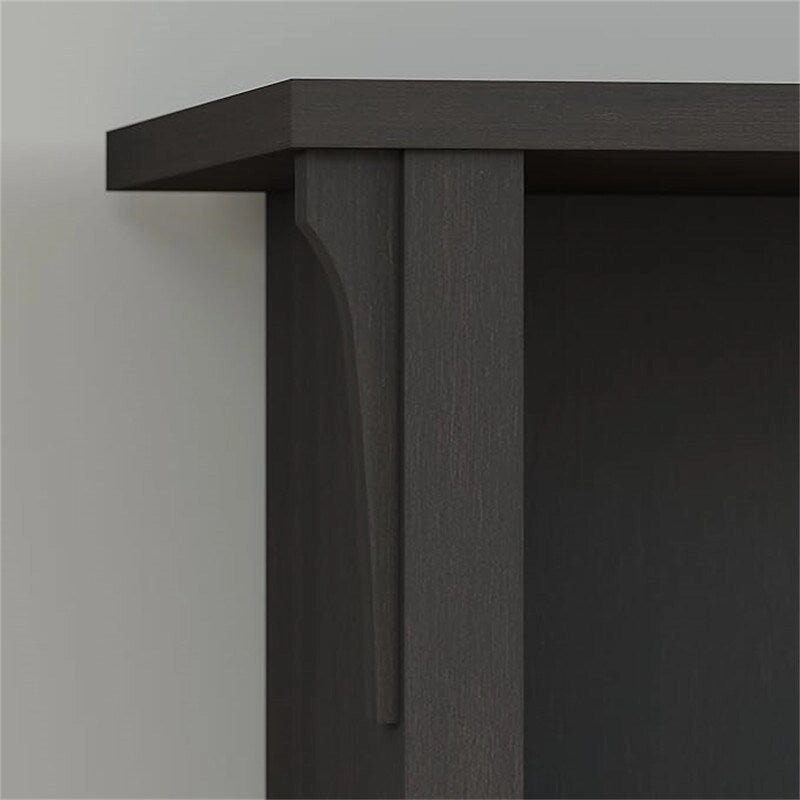Garderobenbank im Mission-Stil mit Schuhbank und Kleiderhaken, 15.75T x 31.73B x 68.11H