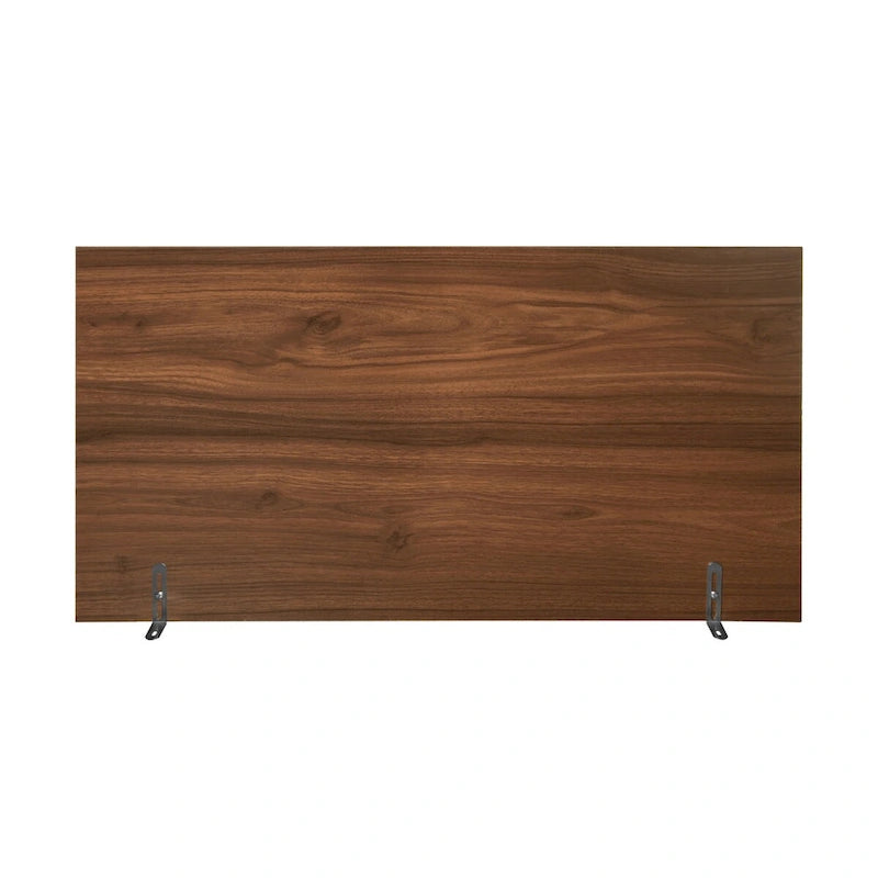Credenza contenitore in rattan con 4 ante e 1 cassetto, moderna e indipendente