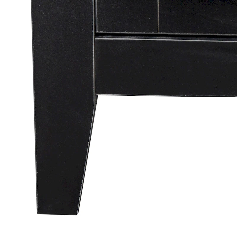 Credenza indipendente con 4 ante e 4 ripiani aperti