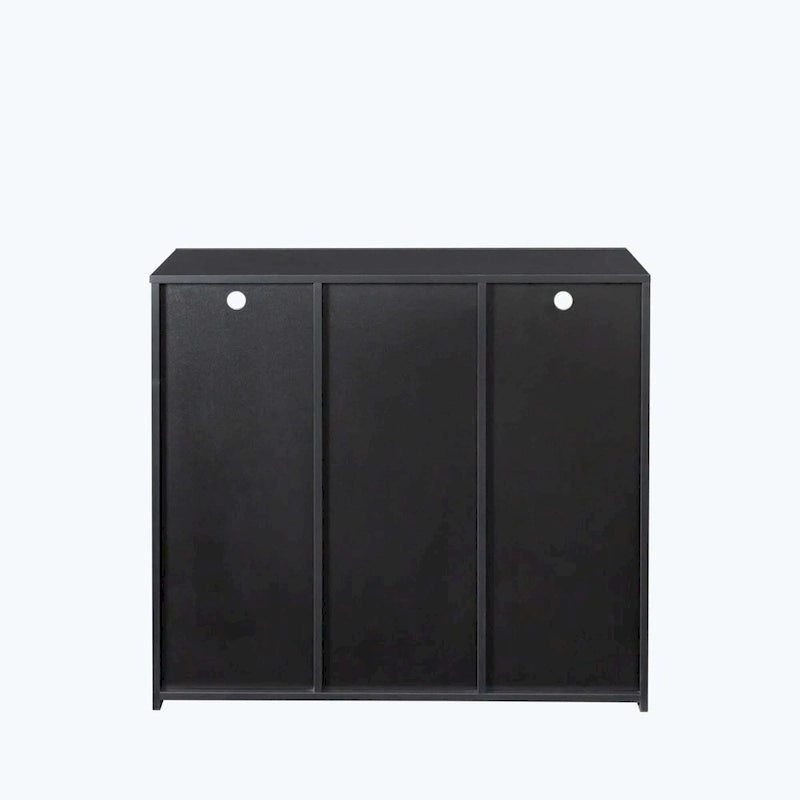 LED Light Kitchen Sideboard Cupboard with Drawer and 1 Door, High Gloss
