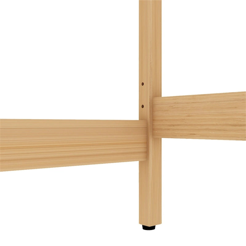 Natural Bamboo Over-the-Toilet Storage Rack